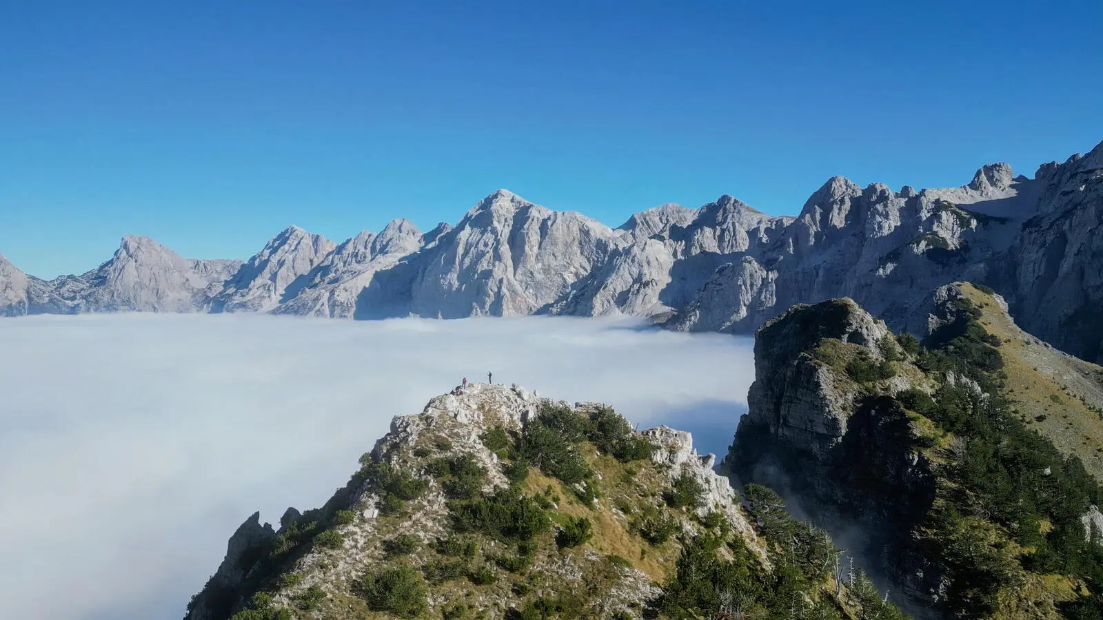 Wir vereinen die Pfade der südlichen Via Dinarica (Foto: Johannes Wirtz)