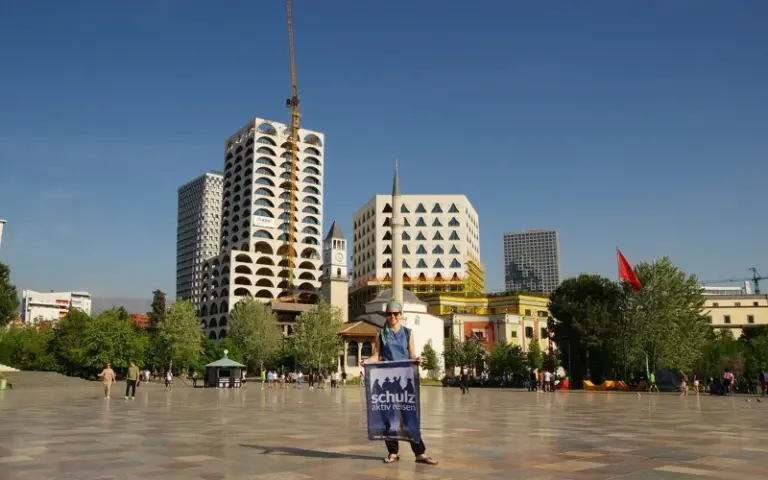 Abschied und Abreise von Tirana