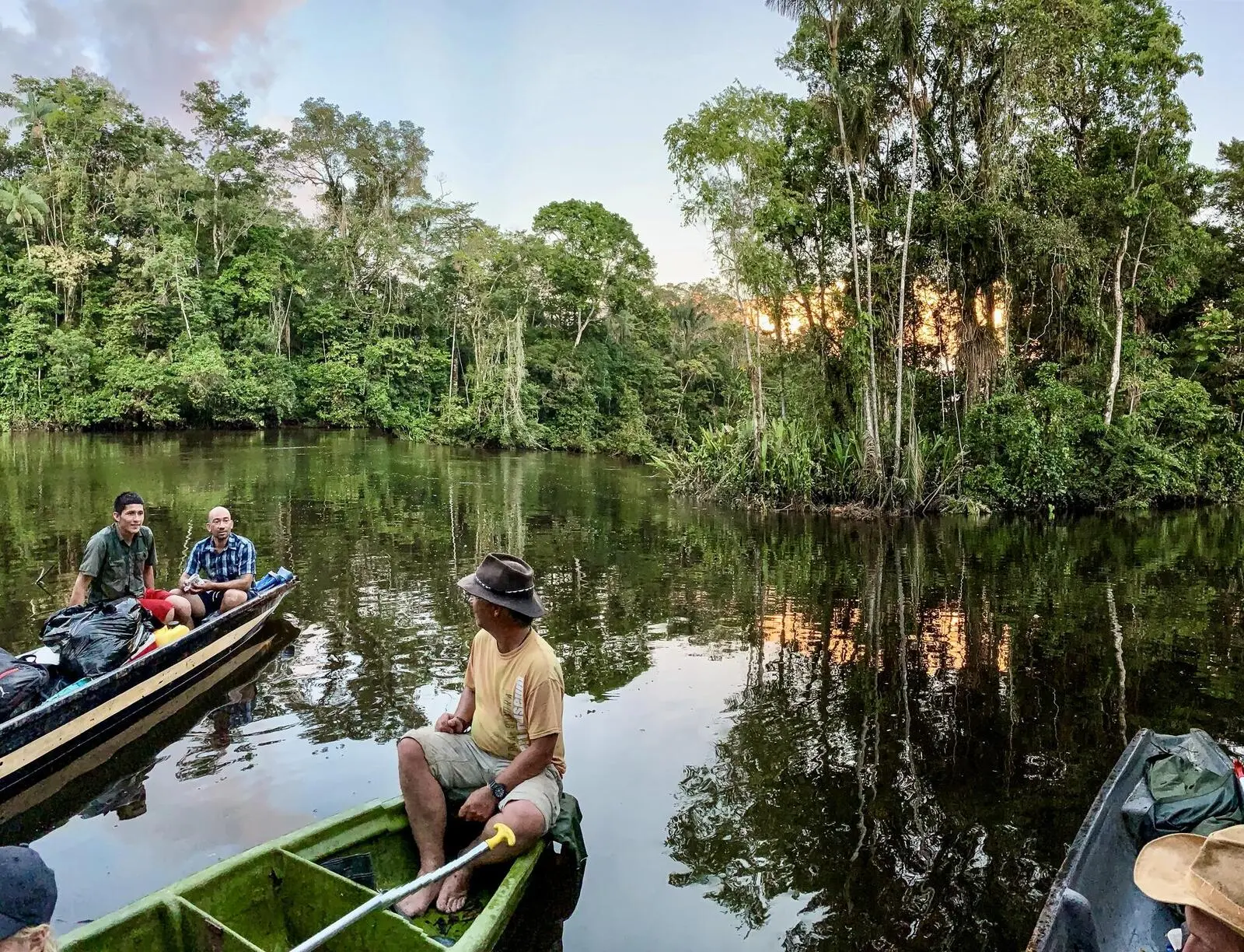 Abseits der Zivilisation paddeln Sie lautlos durch den Yasuni-Nationalpark