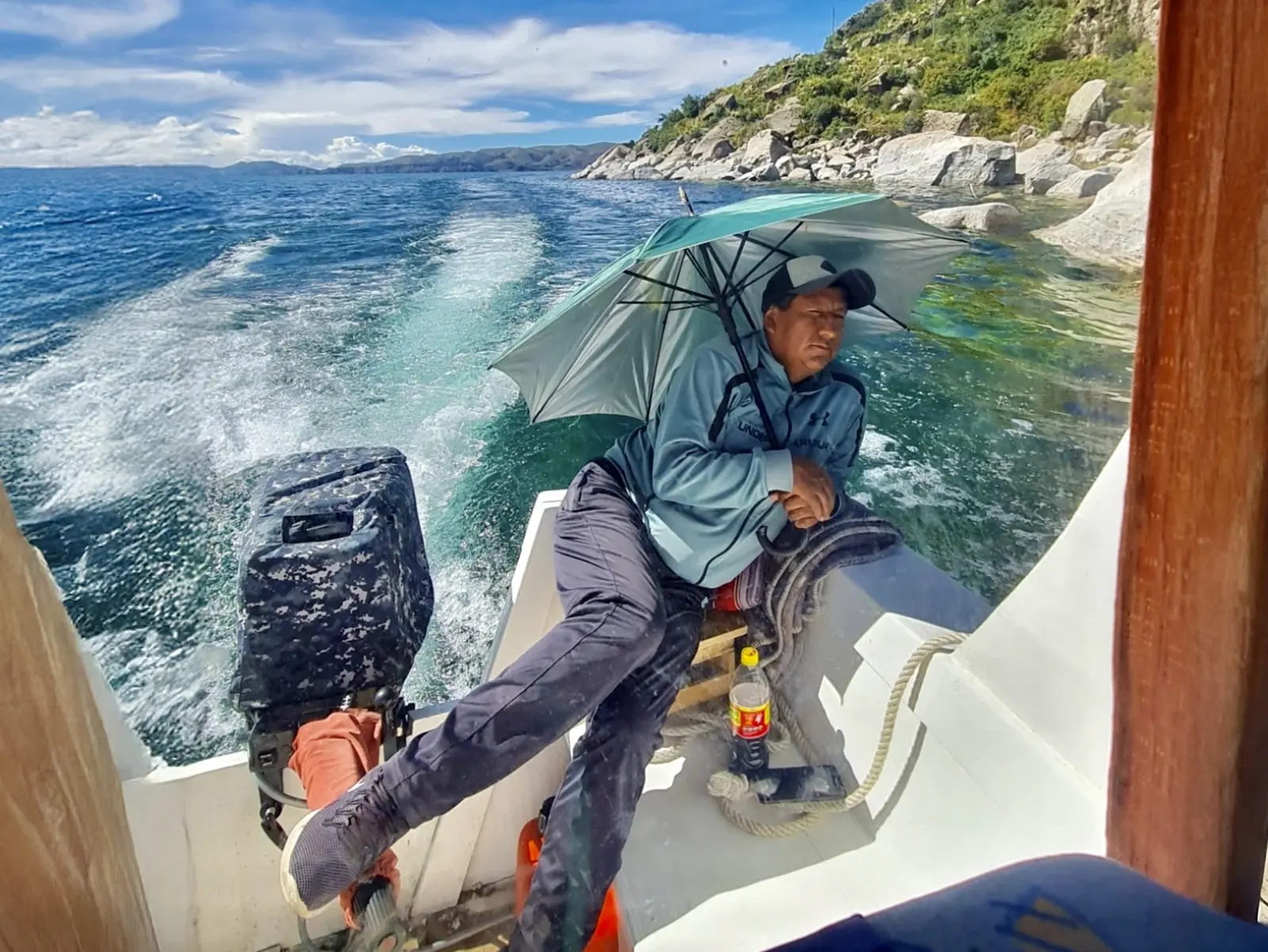 Bootstour über den Titicacasee zur Wanderung auf der Sonneninsel