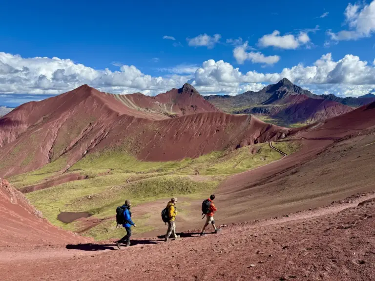 Trekking durchs rote Tal in den peruanischen Anden (Foto: J. Wirtz)
