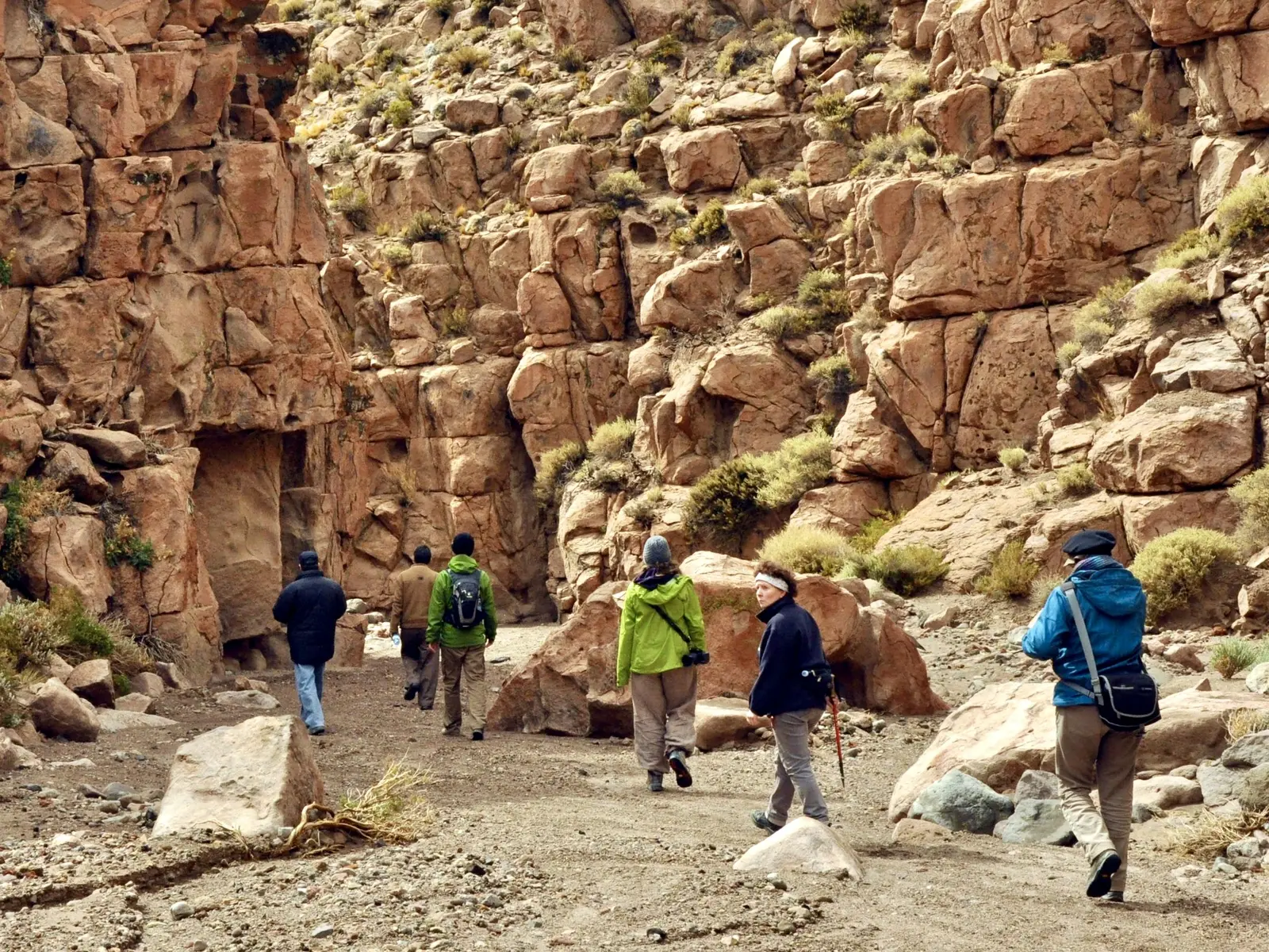 Canyon-Wanderung unweit des Salzsees von Uyuni