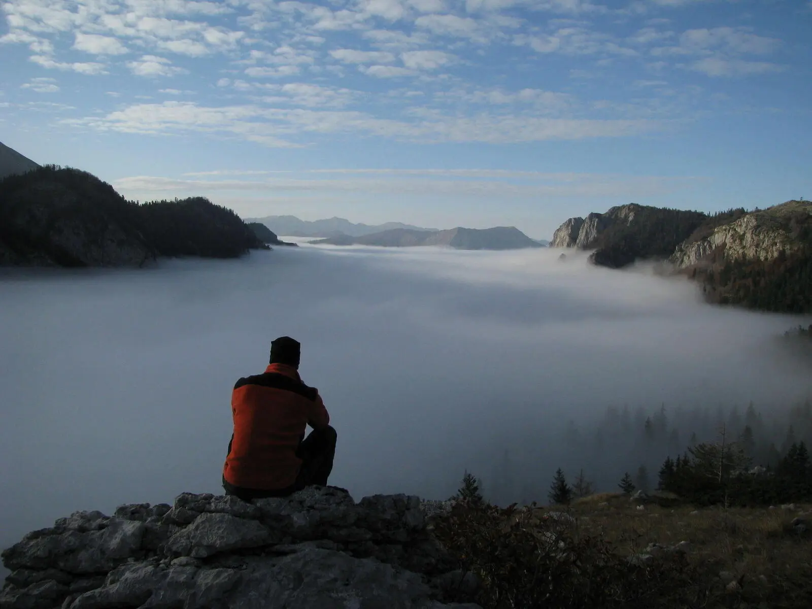 Über den Wolken – im  Nationalpark Sutjeska