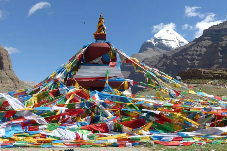 Auf der Kora pilgern Sie in drei Tagen um den heiligen Berg Kailash.