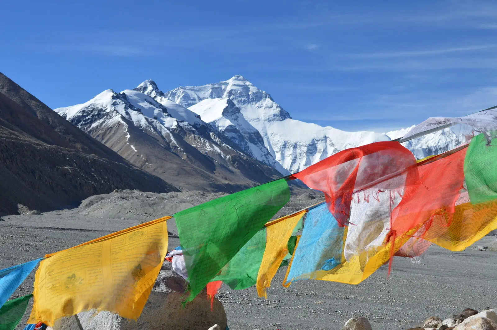 Der westlichste Punkt der Reise ist die Aussicht auf den Mount Everest.