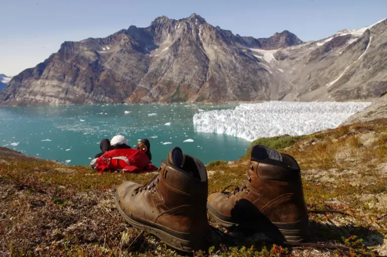 Im Einklang mit der Natur am Knud-Rasmussen-Gletscher