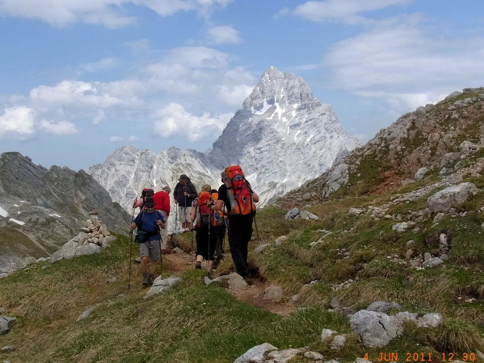 Die beeindruckende Kulisse von „König Watzmann" im Blick