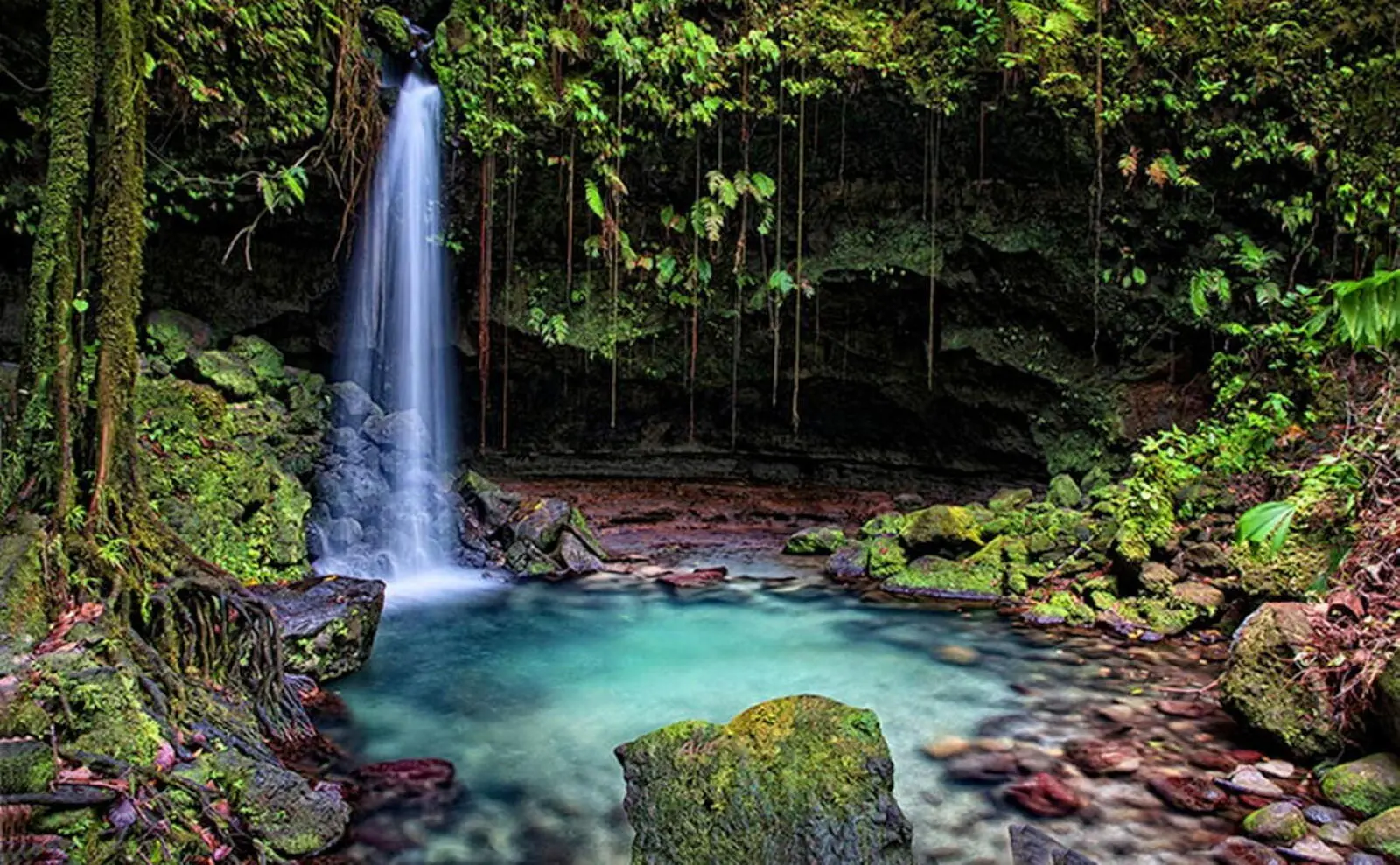 Dominica wird zu Recht auch die Insel der Wasserfälle genannt