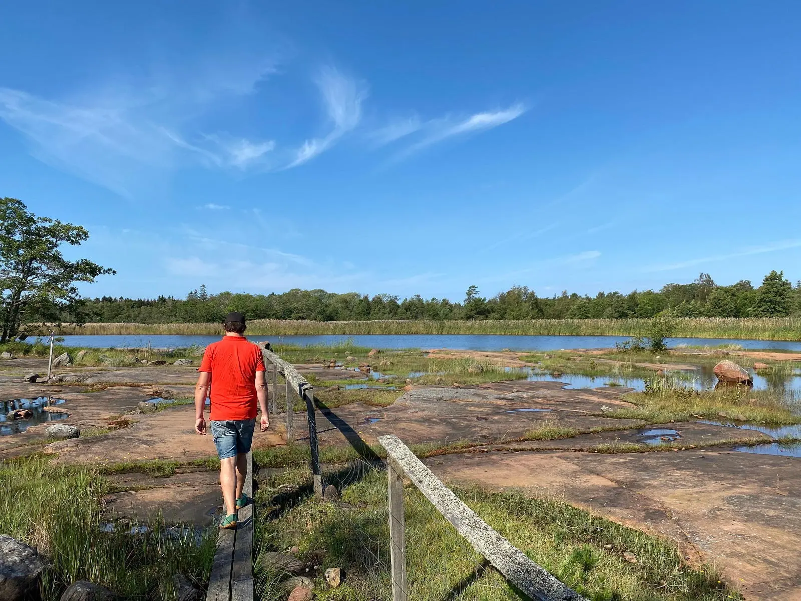 Spaziergang im Naturschutzgebiet Nåtö während Ihrer allerersten Radtour.