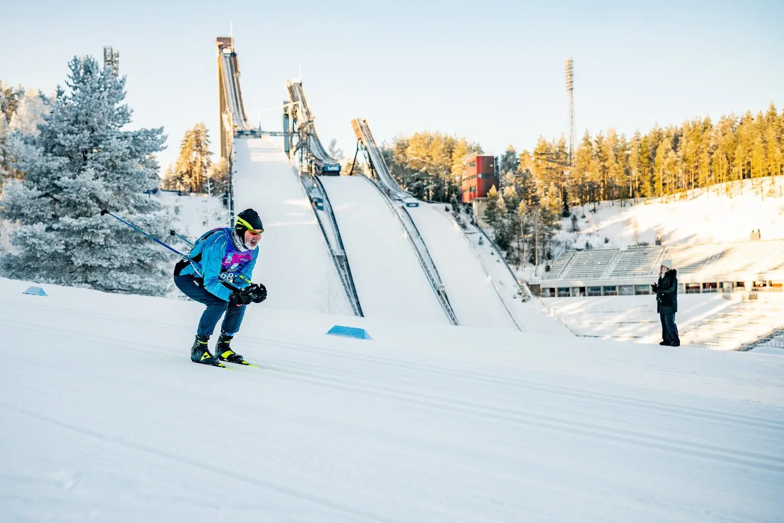 Der Finlandia Hiihto bietet jeweils 3 Distanzen (62 km, 32 km & 20 km)