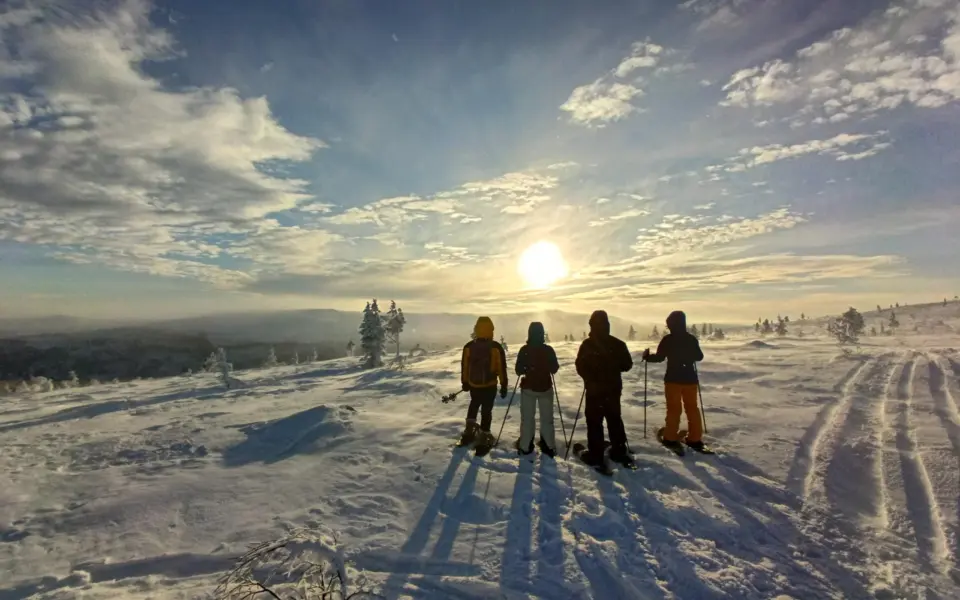 Winterwildniswoche im Land der Sami