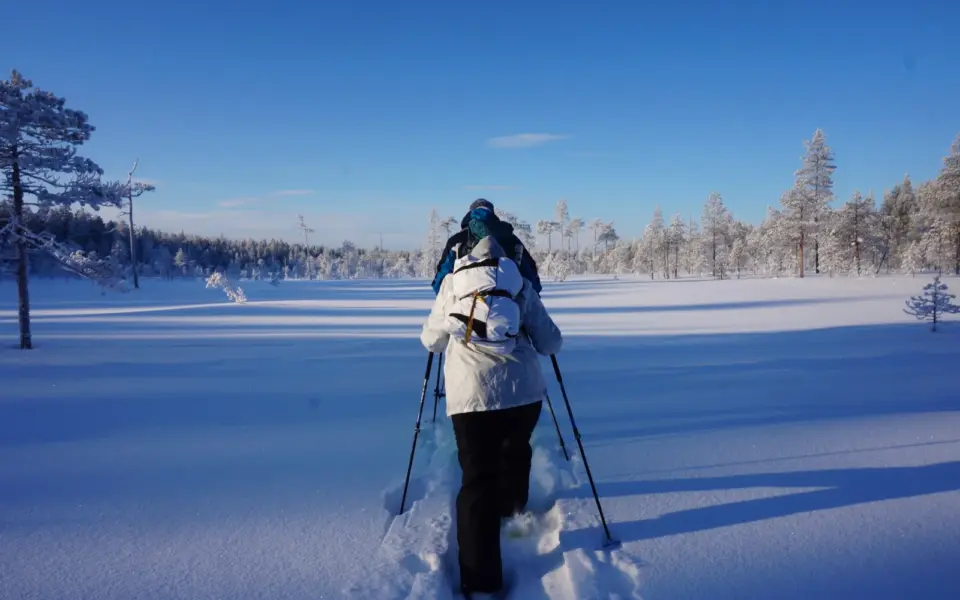 Aktive Winterwoche in Finnlands wildem Osten