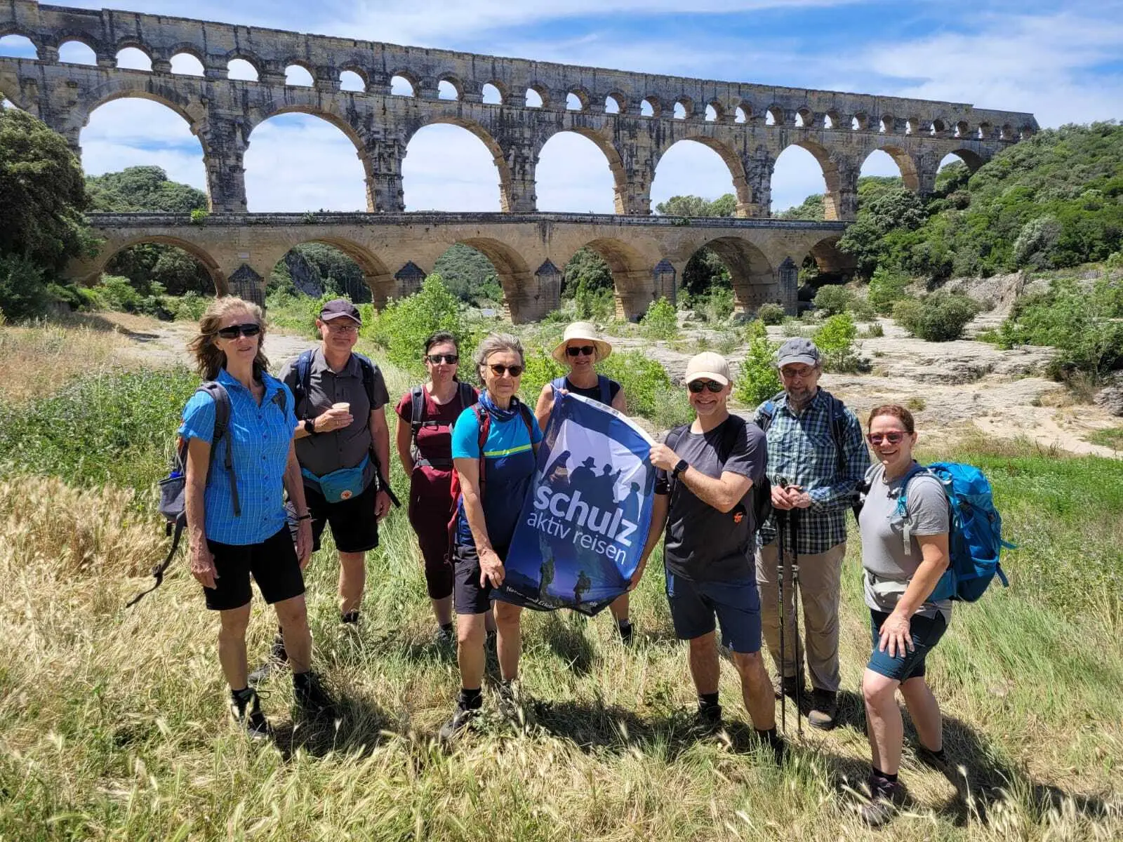 Unsere erste Wandergruppe auf der Pilotreise im Juni 2026
