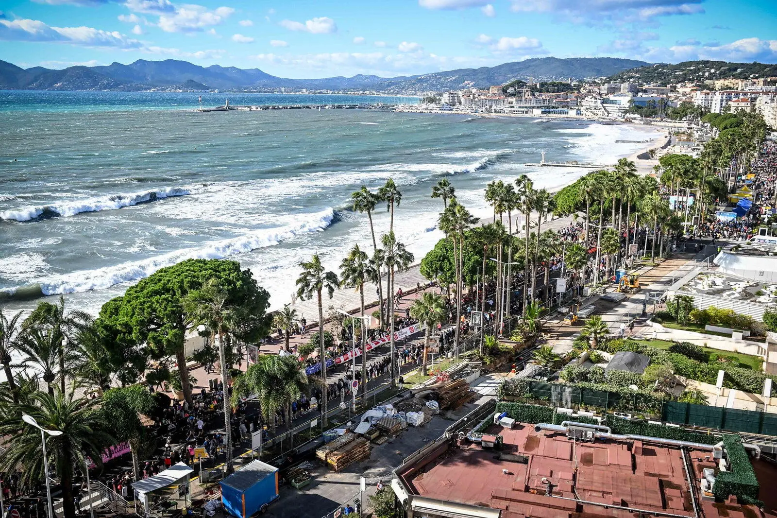 Das Ziel befindet sich im mondänen Cannes auf dem Boulevard de la Croisette