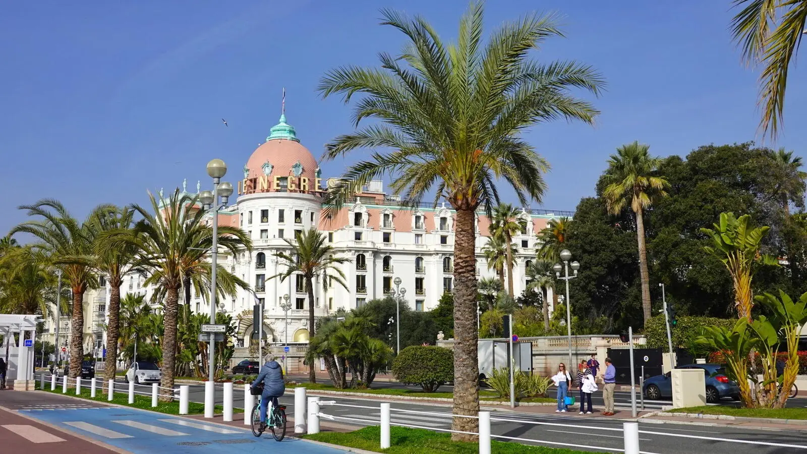 Eines der Wahrzeichen Nizza's - das legendäre Hotel Negresco