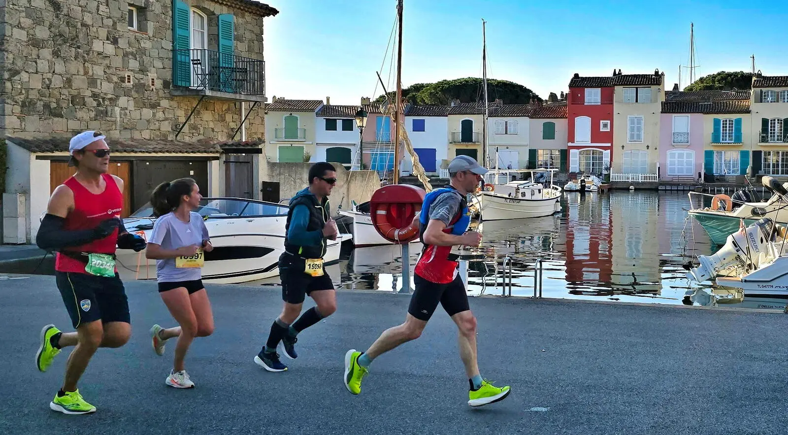 Neben dem Marathon gibt es auch die 19 km „Transgolfe” - Variante