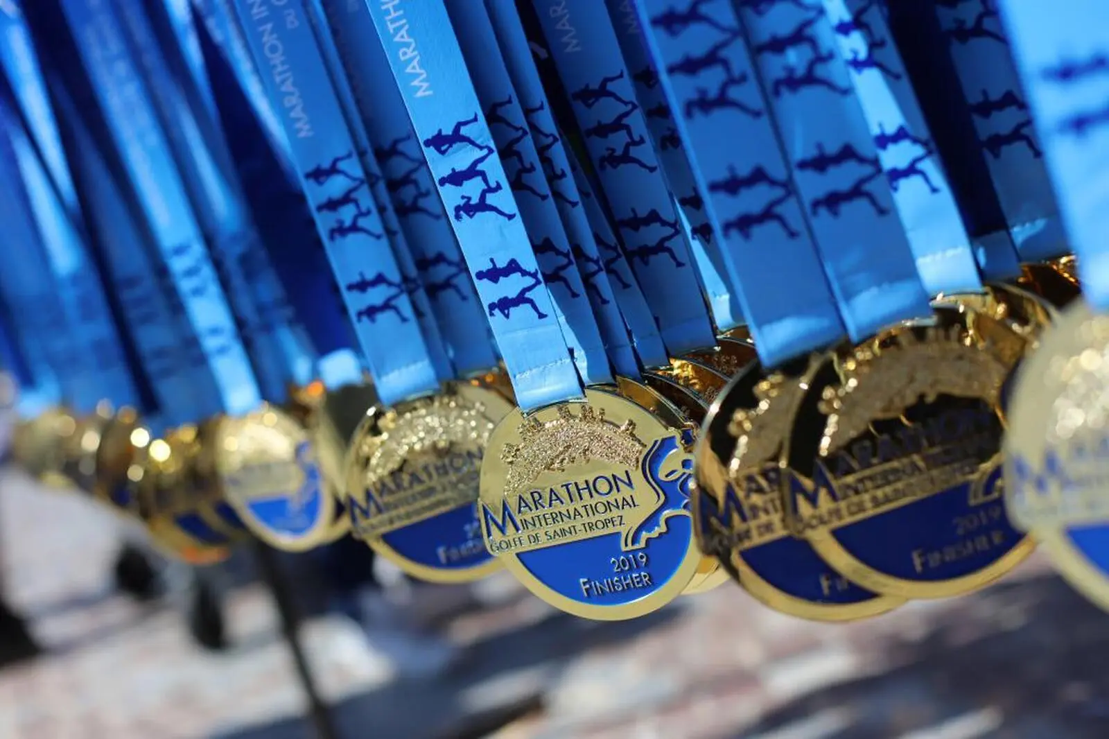 Der verdiente Lohn – die elegante Finisher-Medaille