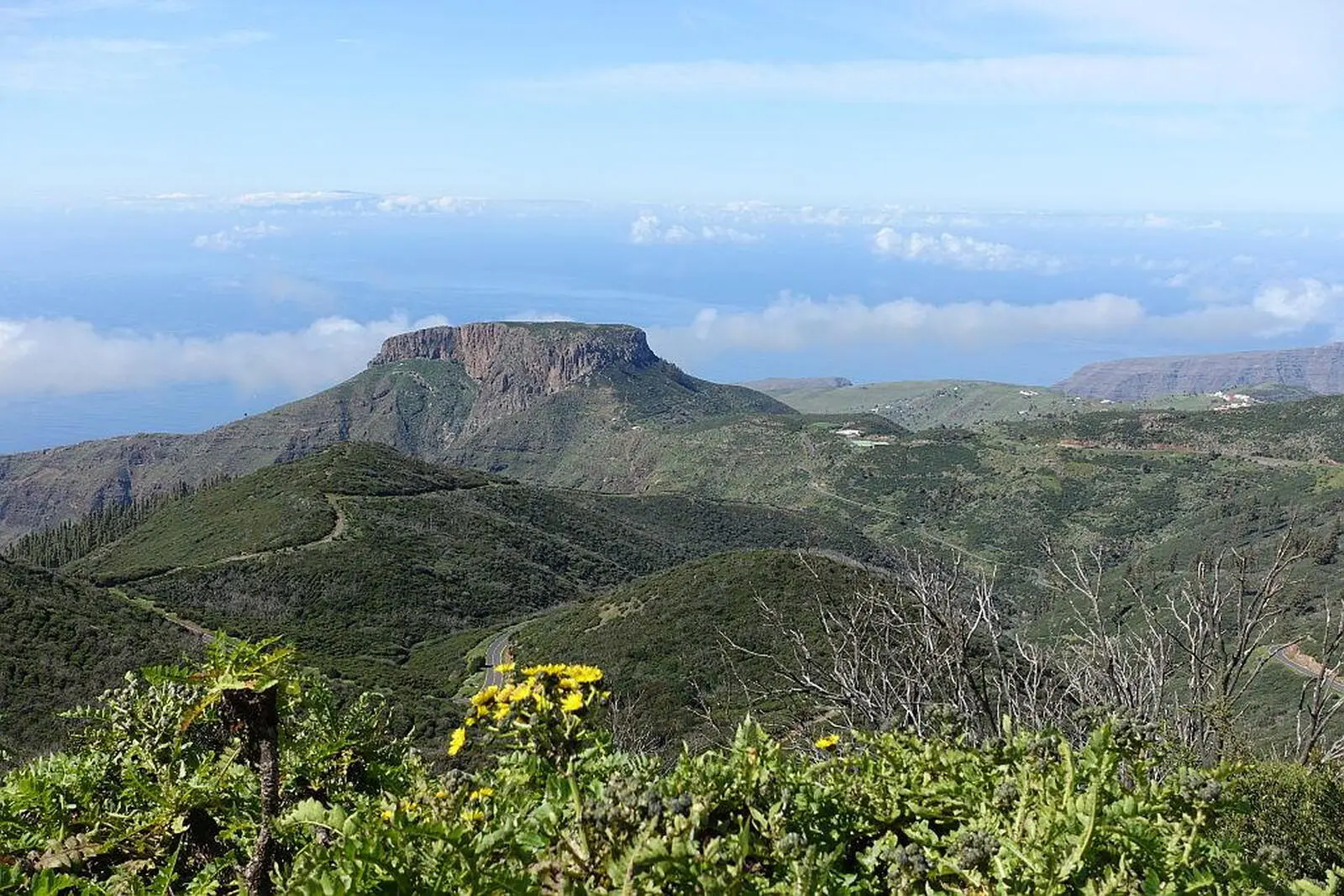 Der Tafelberg Fortaleza, das Wahrzeichen von La Gomera (Foto: S. Heitmann)