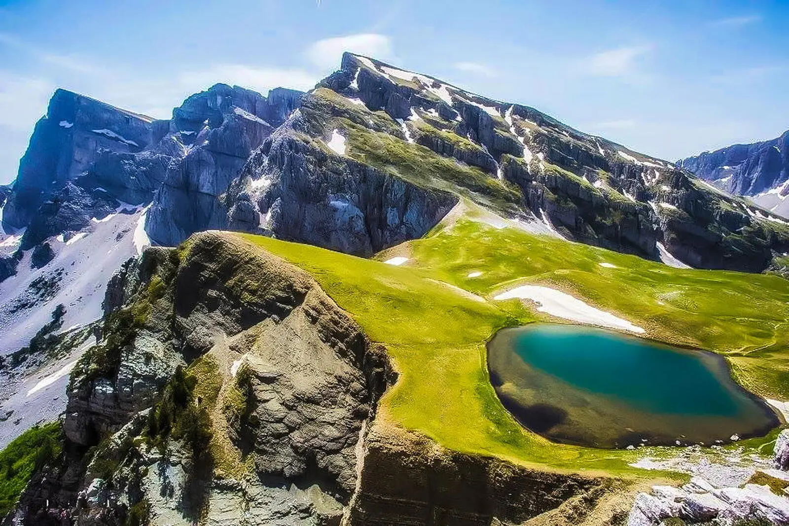 Drachensee im Tymfi-Massiv (Tag 9)