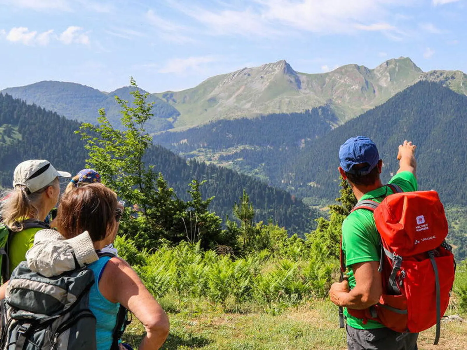 Der Reiseleiter Lefteris kennt das Epirus-Gebirge in- und auswendig