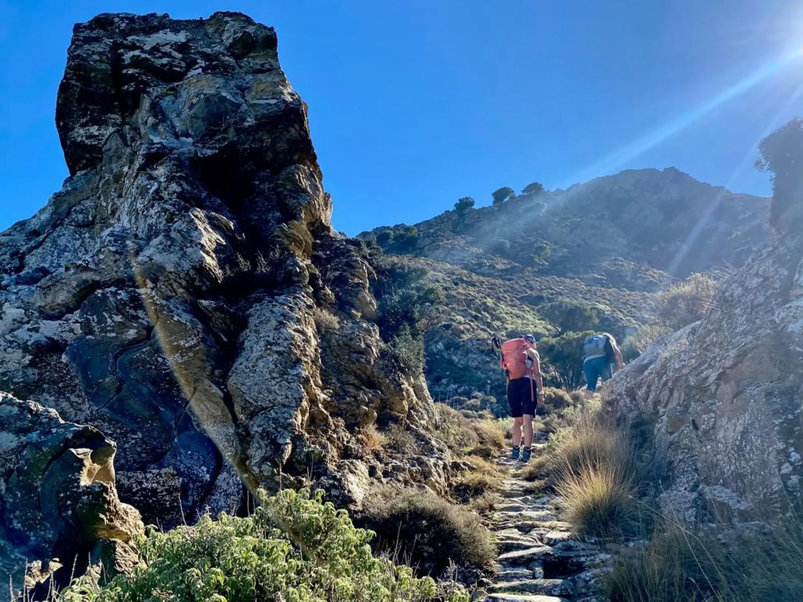 Pfade aus teils minoischer Zeit führen in die Bergwelt
