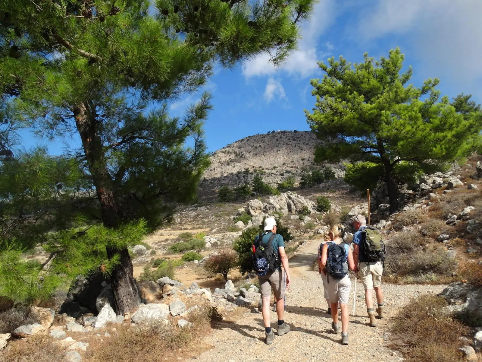 Sie werden die leichten Wanderungen auf einsamen Pfaden sehr genießen.