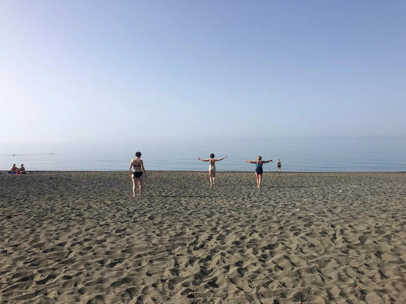 Anschließend ruft das Meer für eine Abkühlung!