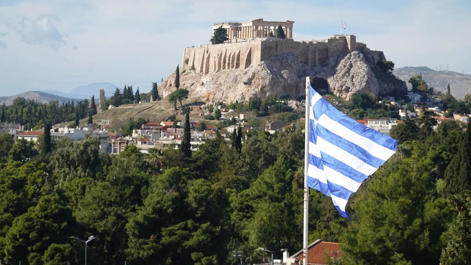 Das geschichtsträchtige Athen wird unter Führung erkundet