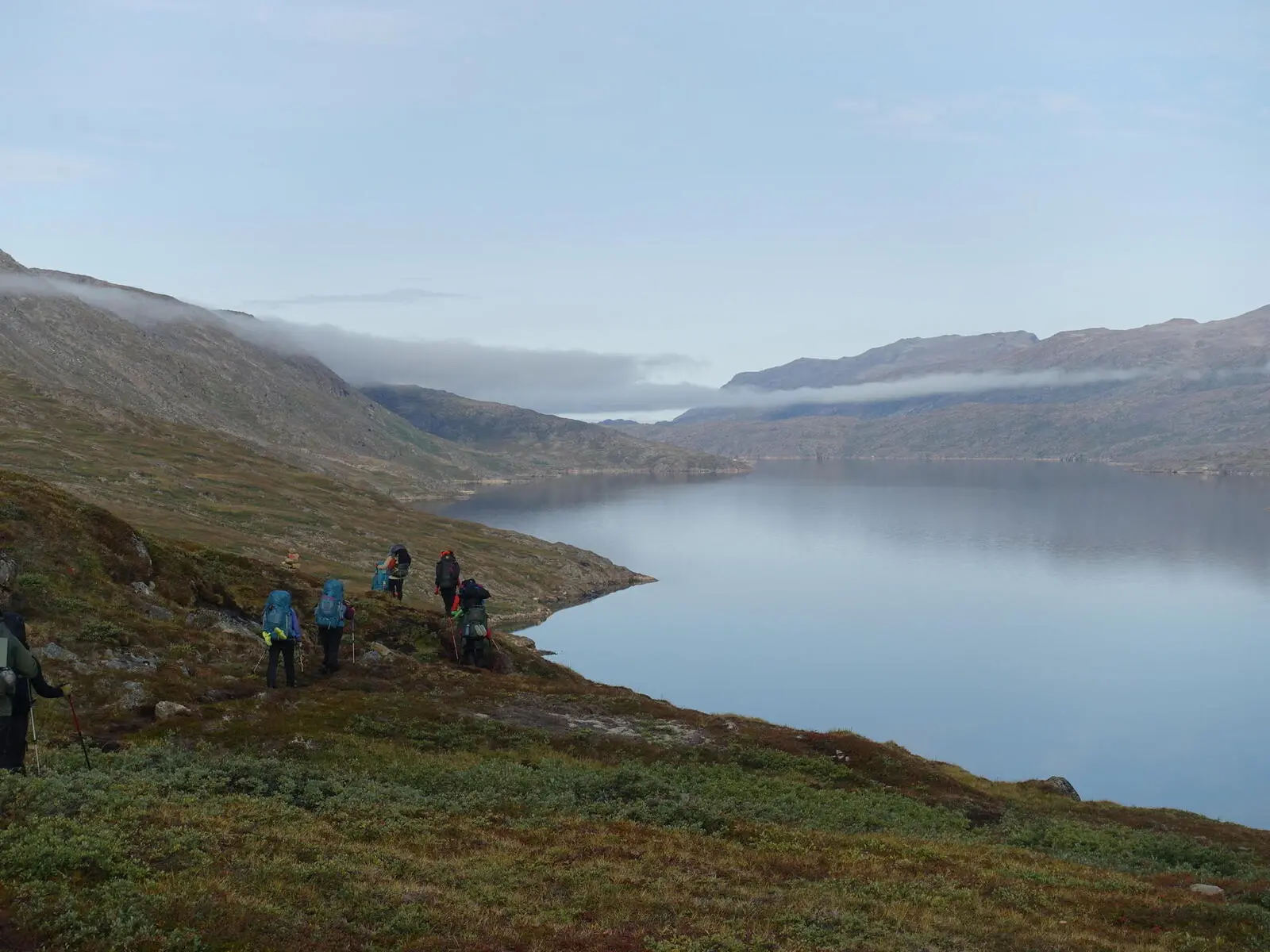 Nach 10 Trekkingtagen erreichen Sie das Polarmeer bei Sisimiut.