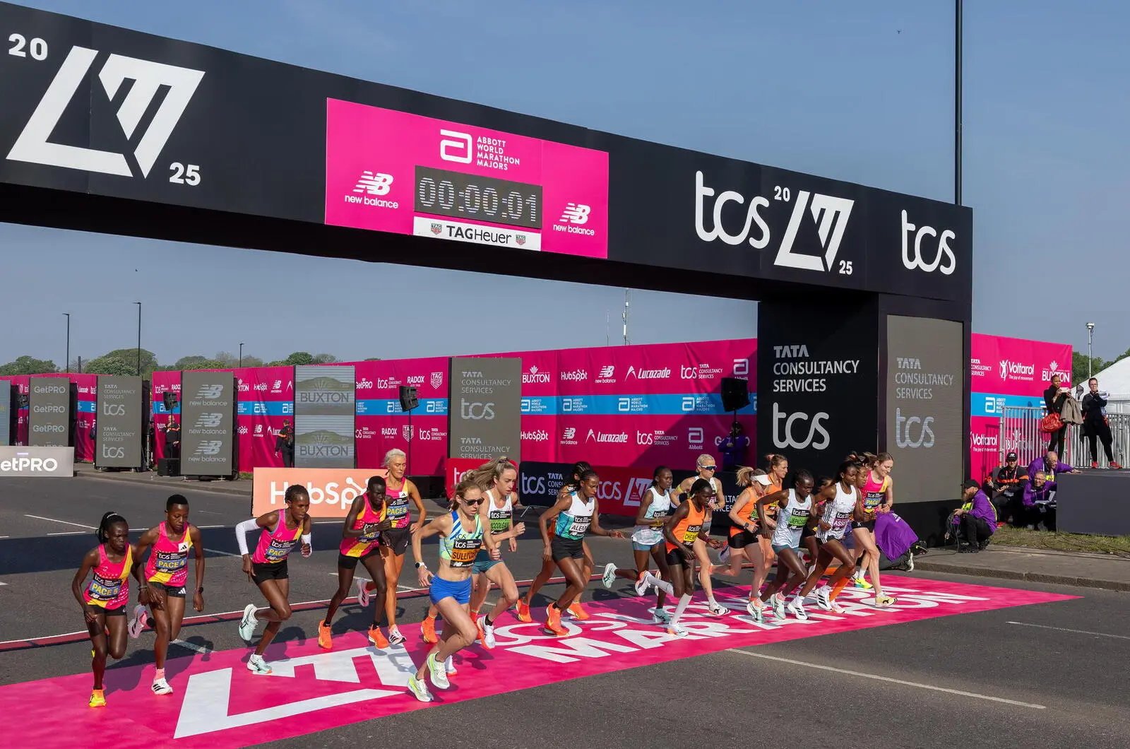 Start im Greenwich Park