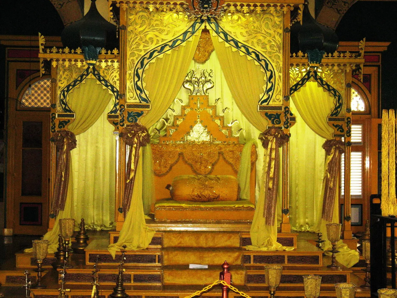 Der Maimoon-Palast in Medan gehört zu den kulturellen Schätzen des Landes