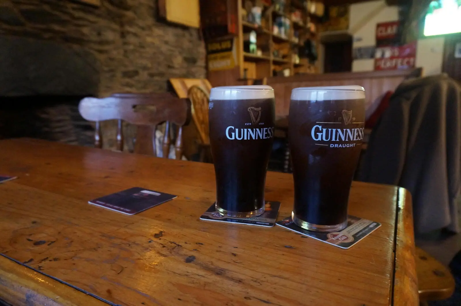 Fußläufig zum Zentrum in Clifden laden zahlreiche Pubs zum abendlichen Besuch ein. Hier erleben Sie Irland Pur! 