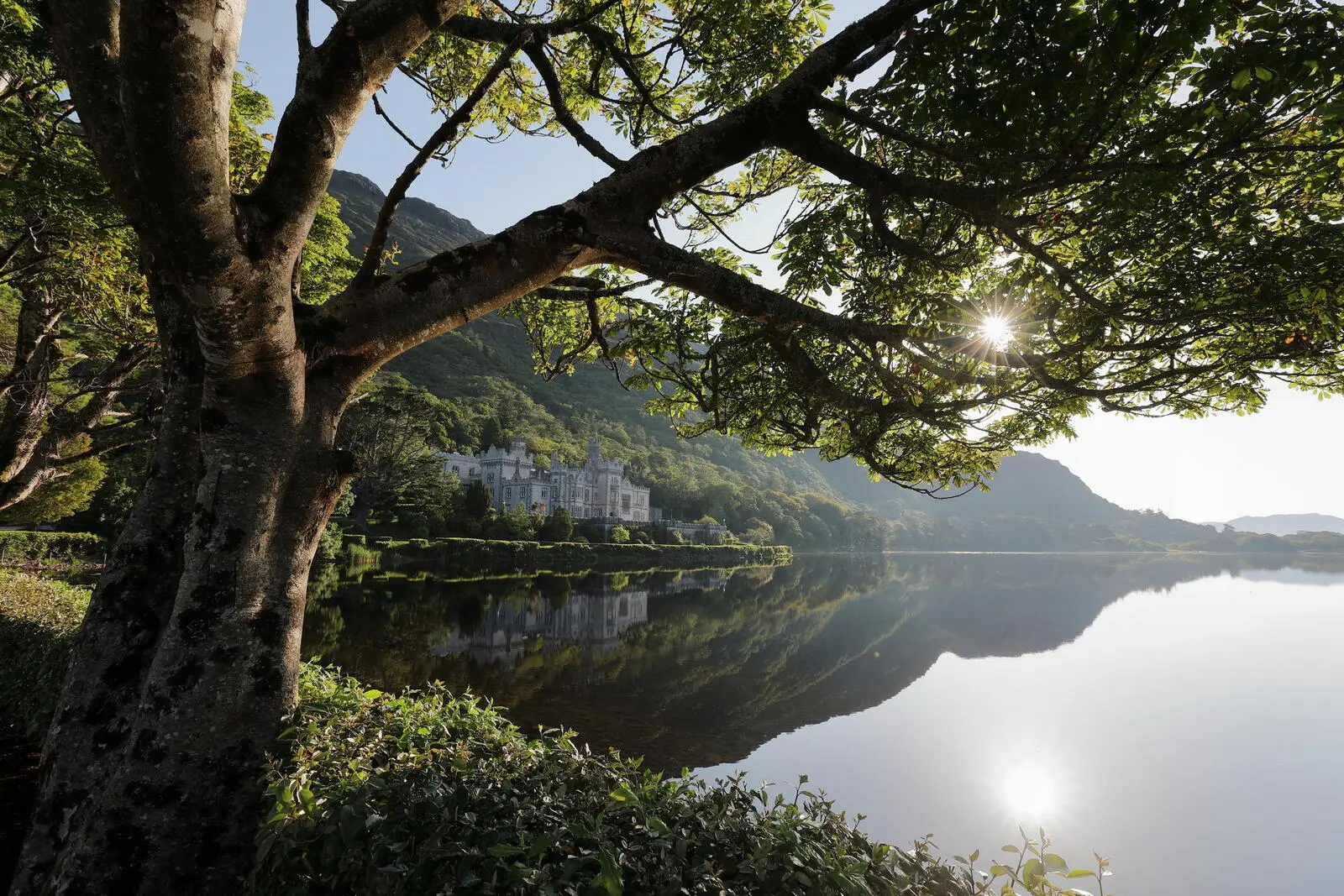 Eines der Highlights Irlands: Sie besuchen das Schloss Kylemore Abbey
