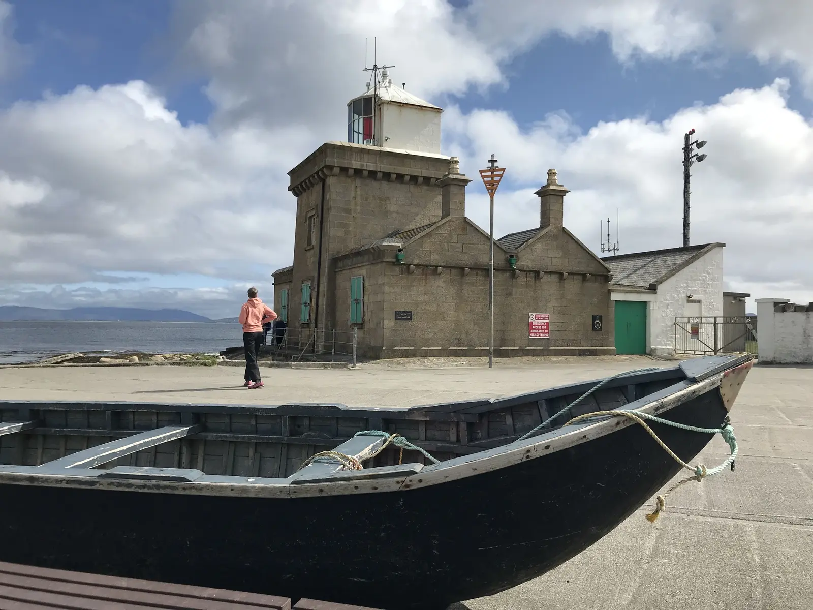 Blacksod Leuchtturm am Südzipfel der Mullet Halbinsel