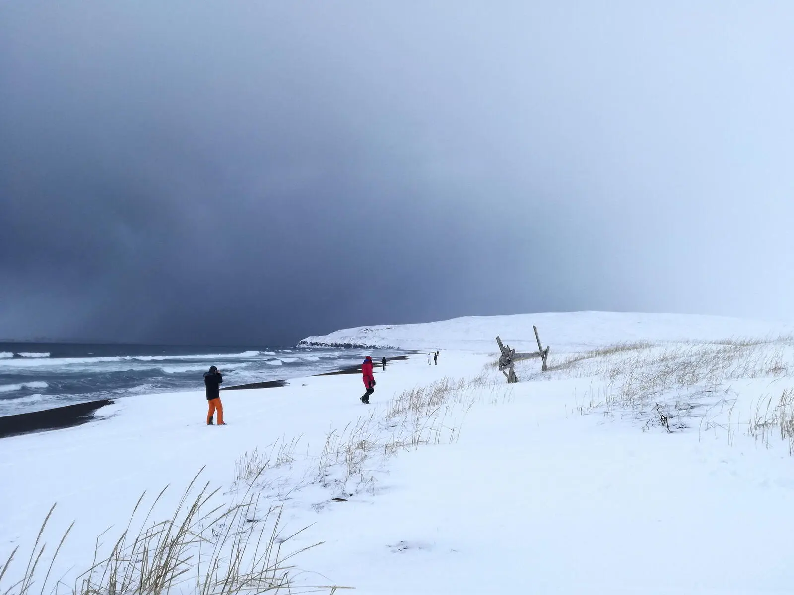 Winterstimmung am Eyjafjörður