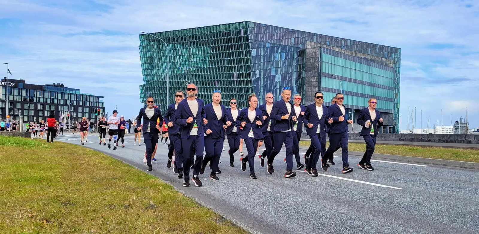 Für viele Isländer ist der Marathon ein Feiertag, entsprechend die Kleidung
