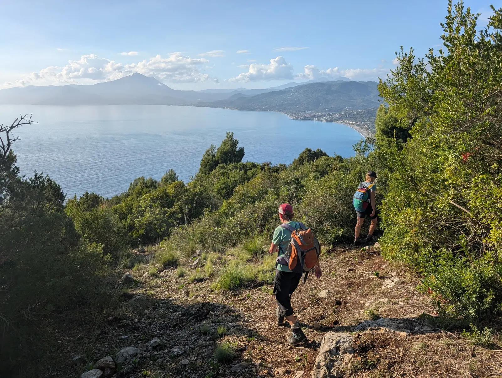 Wanderungen mit Meerblick sind im Cilento an der Tagesordnung