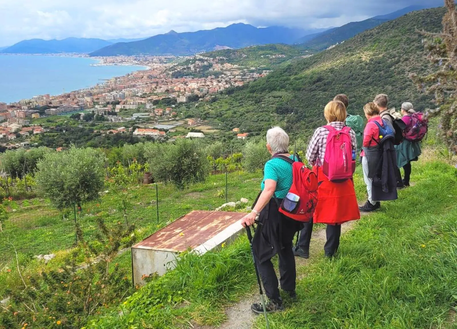 Wanderungen mit Meerblick
