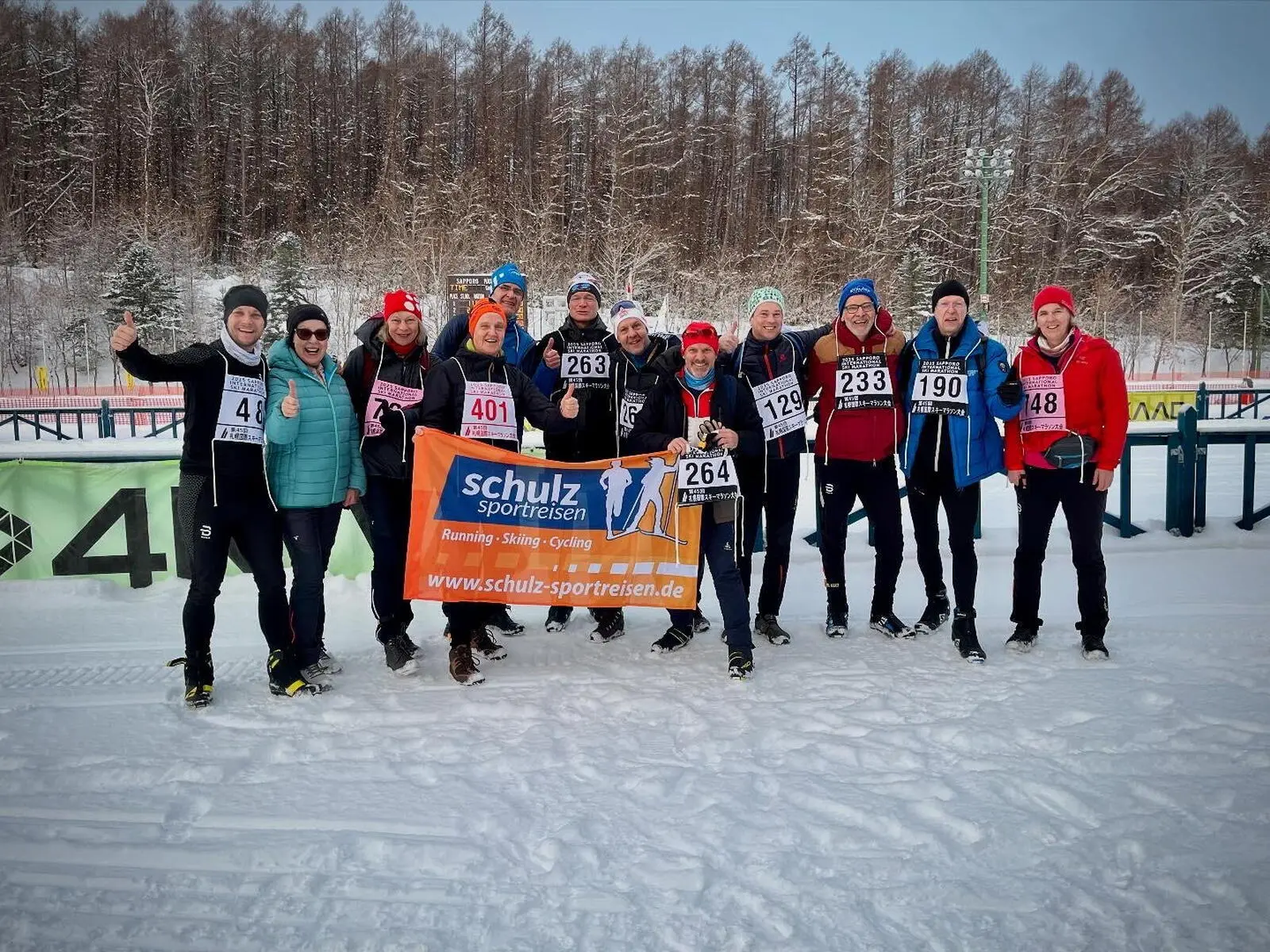 Im Februar 2025 reisten wir erstmals zum Sapporo International Skimarathon.
