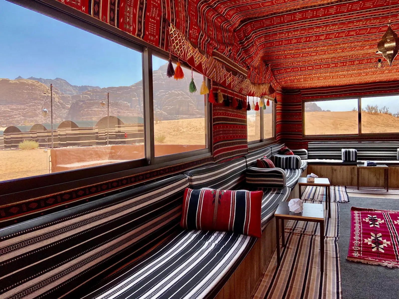 In Ihrem Camp in Wadi Rum können Sie die Seele baumeln lassen