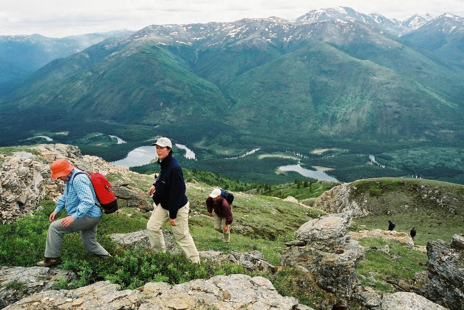 Sie unternehmen abwechslungsreiche Wanderungen mit Tagesrucksack
