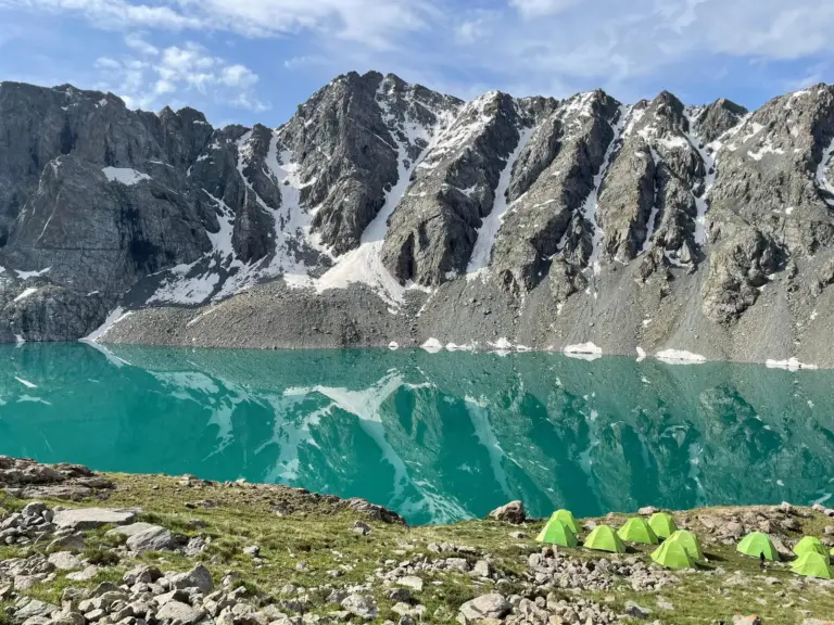 Ihr schönster Campingplatz während der Reise.