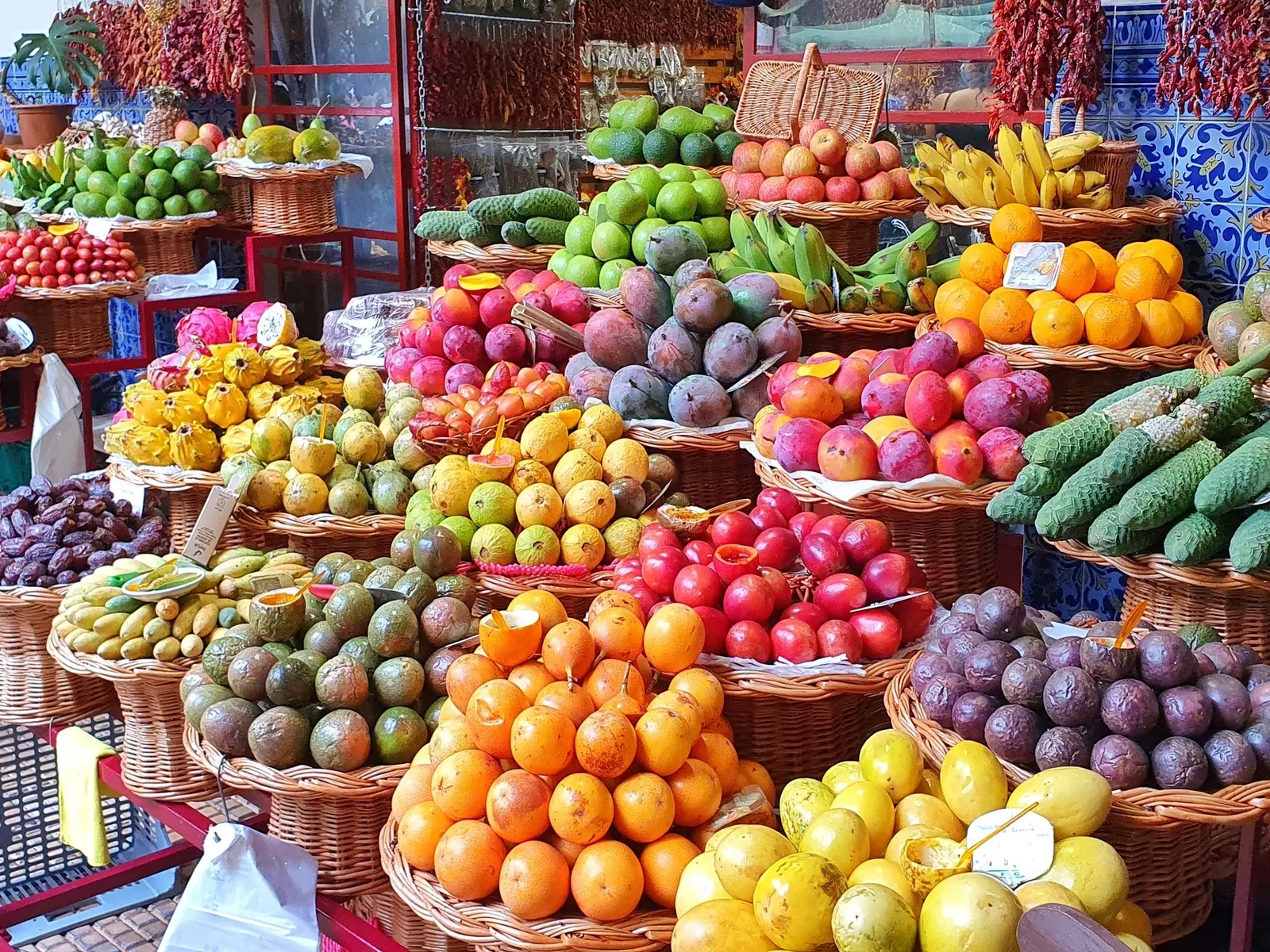 Reiseauftakt auf dem Samstagsmarkt in Funchal