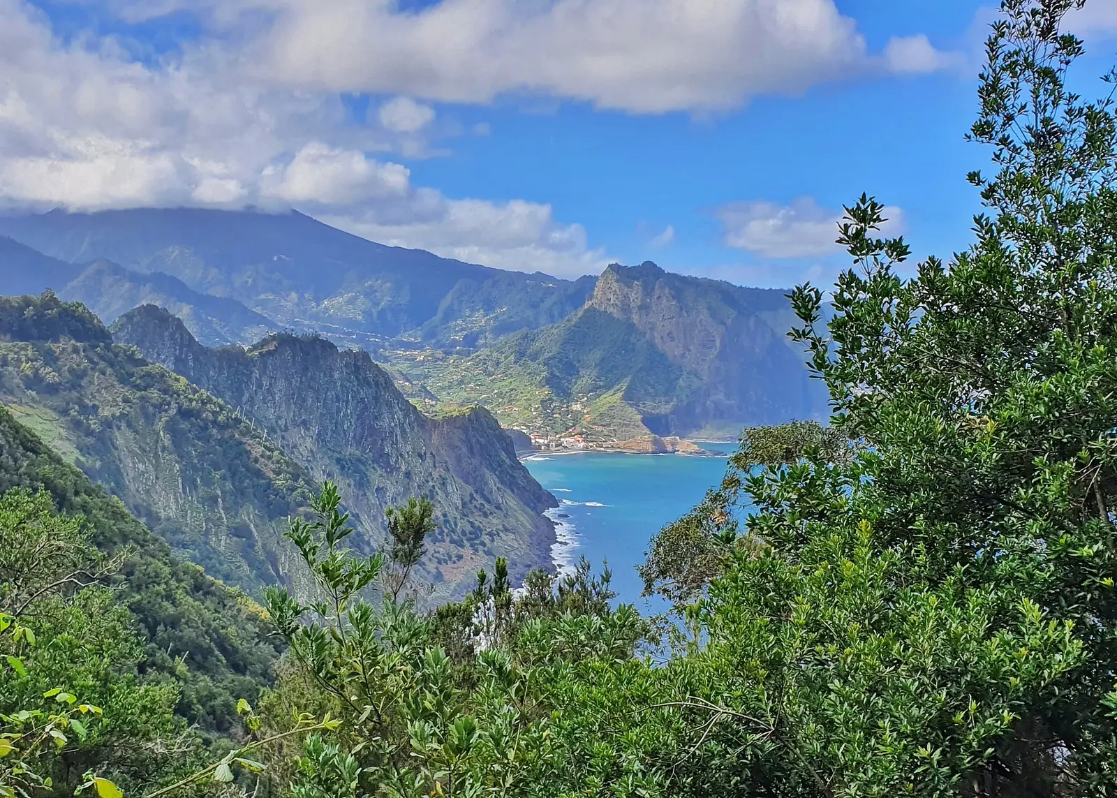 Blick nach Porto da Cruz