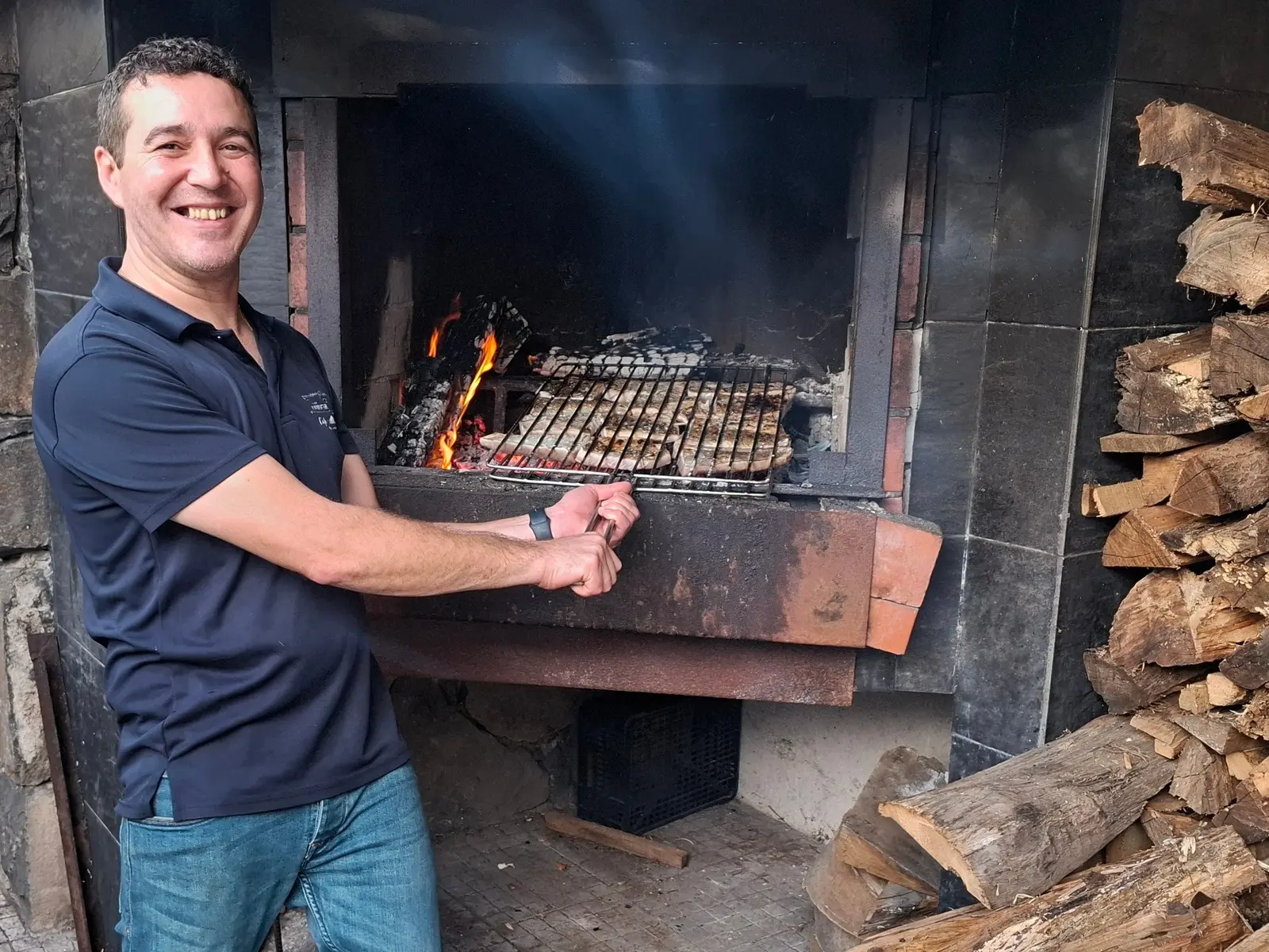 Tunfischsteak - frisch aus dem Holzofen