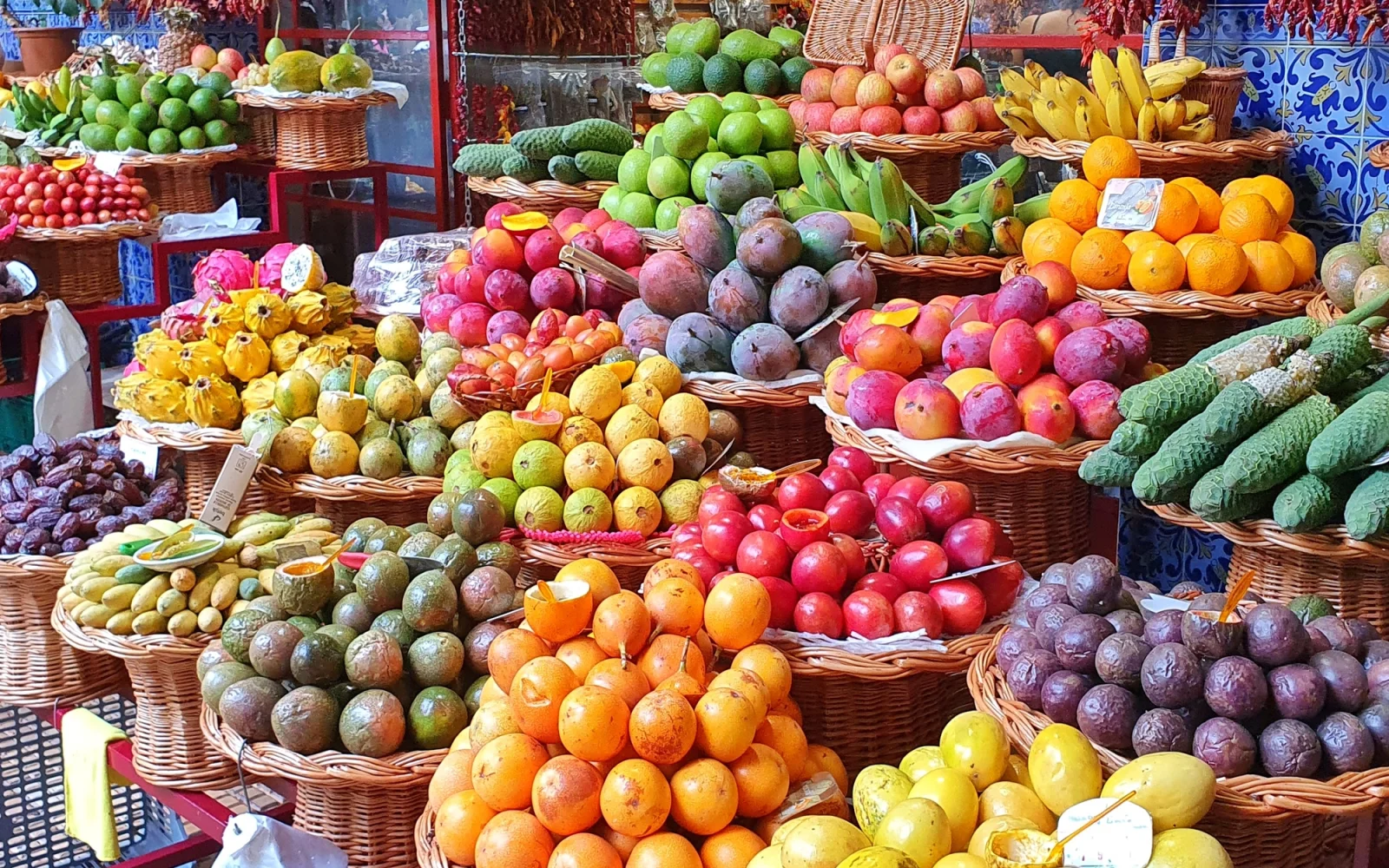 Freuen Sie sich auf einen Rundgang durch Funchal mit dem Obstmarkt