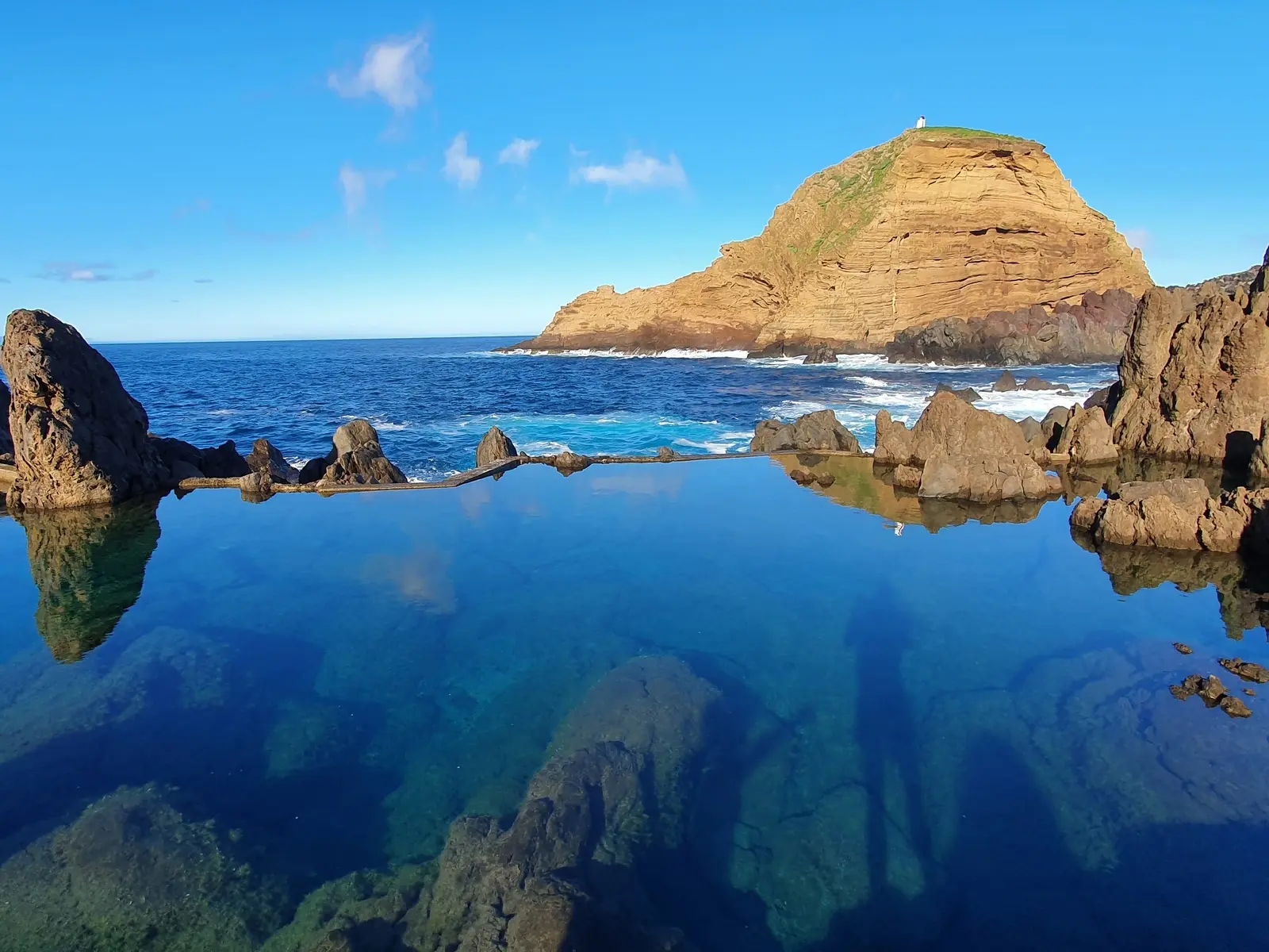 Vulkanische Naturpools von Porto Moniz – vom Atlantik bespült.