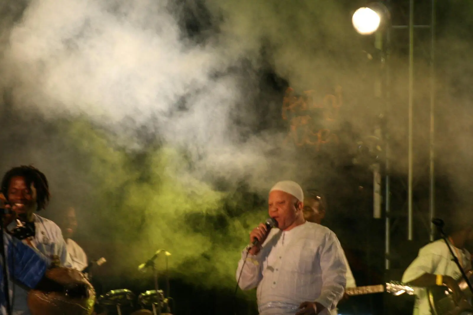 Salif Keita auf dem Festival sur le Niger.