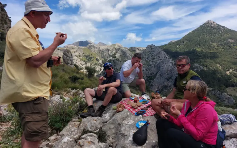Schmackhaftes Picknick, liebevoll zubereitet und humorvoll präsentiert