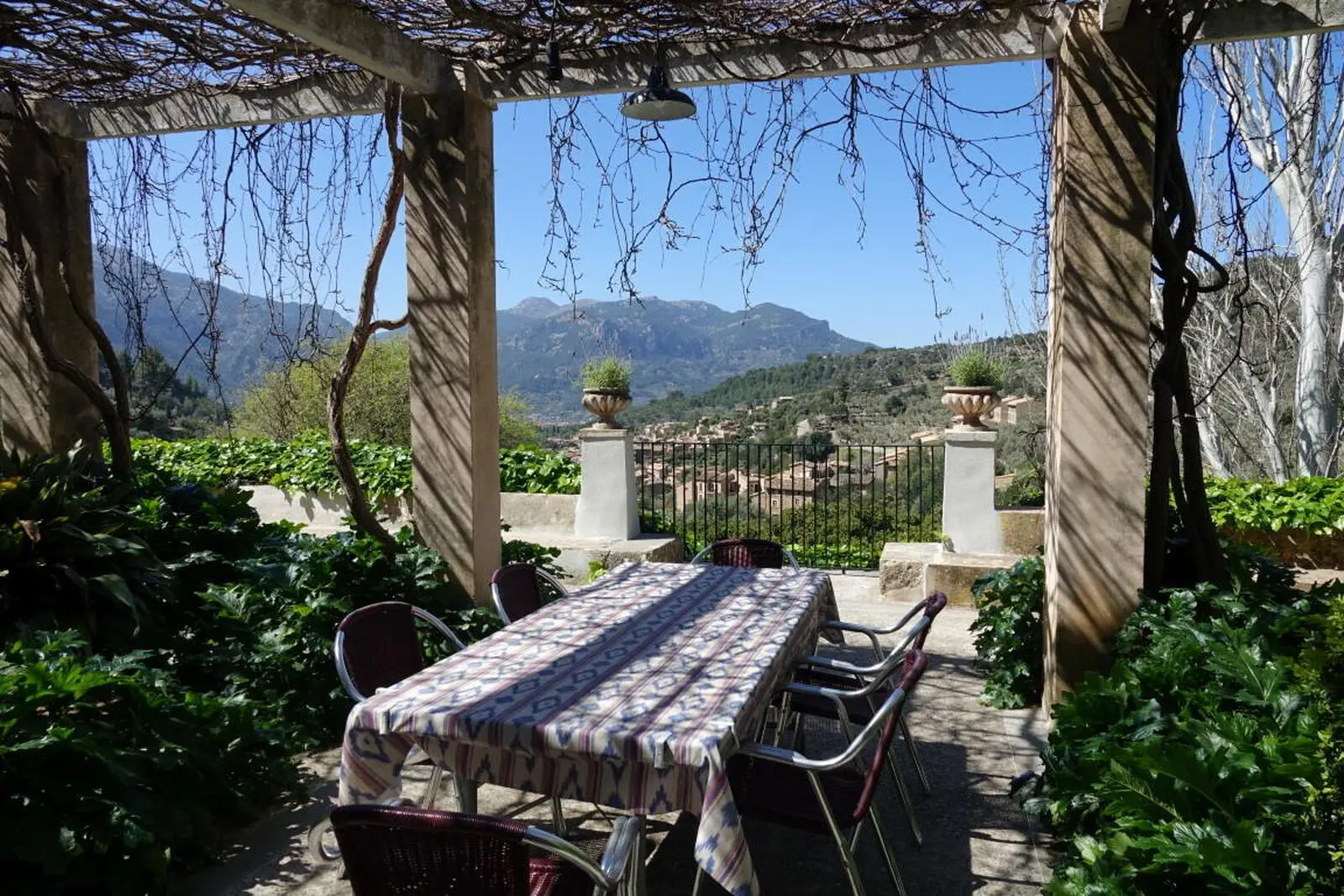 Unter dem schattenspendenden Dach der urigen Finca werden Sie verwöhnt